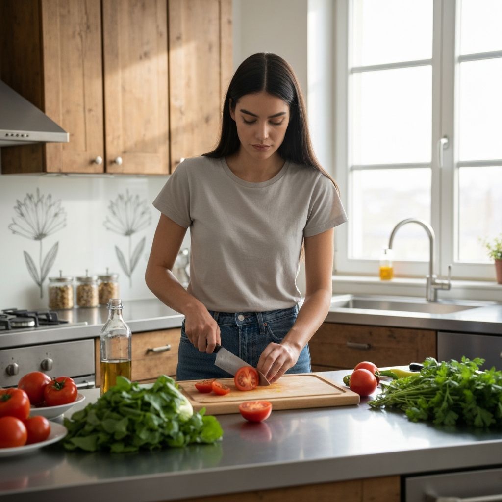 Healthy meal preparation